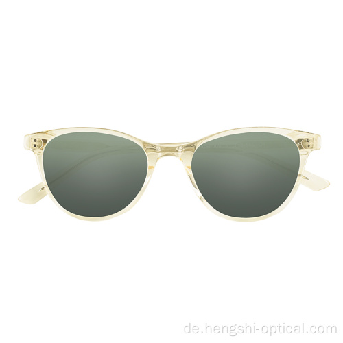 Hochwertige Modeacetatrahmen TAC UV400 Polarisierte Sonnenbrille für Männer